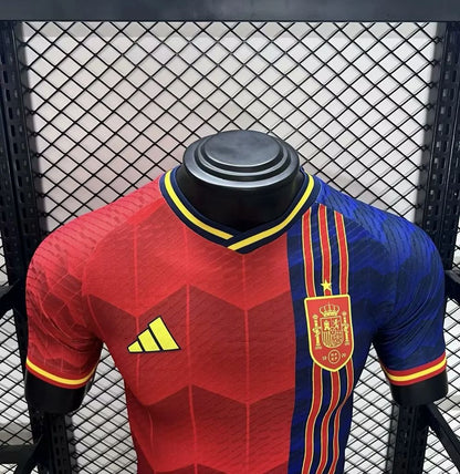 Camiseta España Local Estilo Retro 2024 Versión Jugador