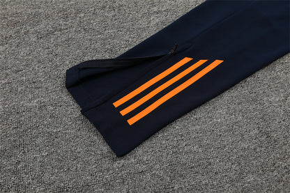 Buzo Completo Real Madrid Blanco Naranja