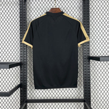 Camiseta Vasco da Gama Soporte Negro 2025/26 Versión Fan