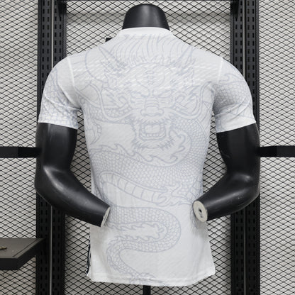 Camiseta Real Madrid Edición Dragón Blanco 2024/25 Versión Jugador