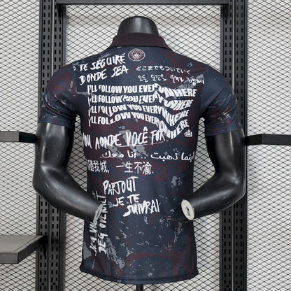 Camiseta Manchester City Edición Especial Negra 2025/26 Versión Jugador