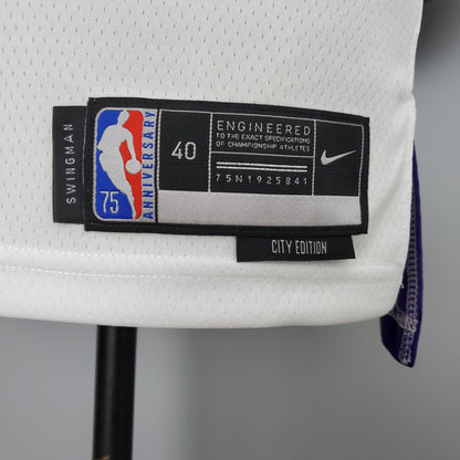 Camiseta Sacramento Kings Camiseta Blanca Clásica