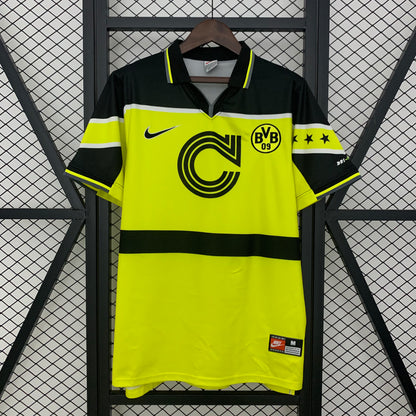 Camiseta Borussia Dortmund Local Retro 1996/97 Versión Fan