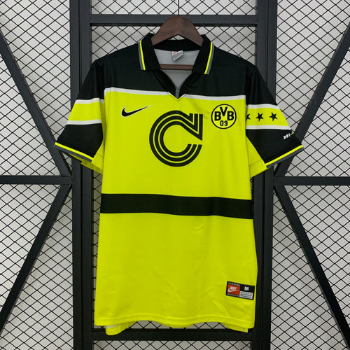 Camiseta Borussia Dortmund Local Retro 1996/97 Versión Fan