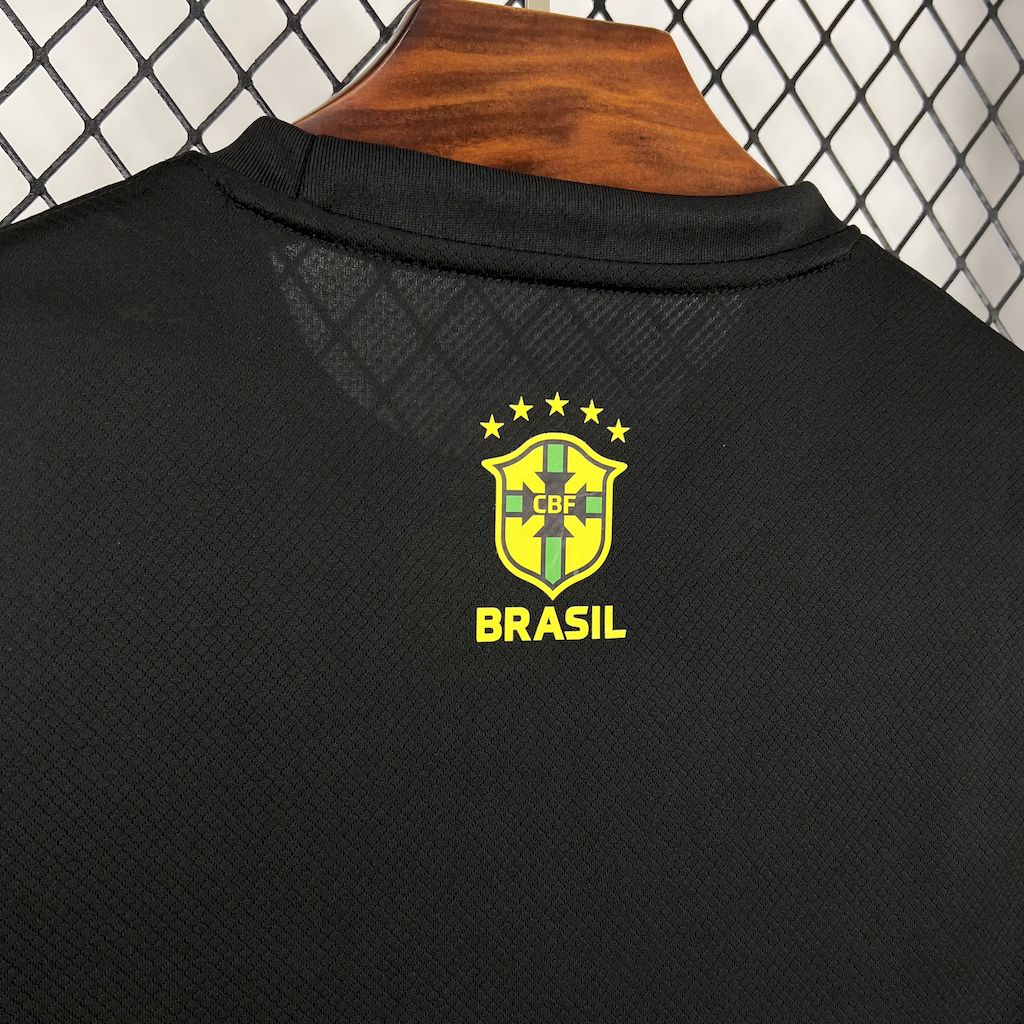 Camiseta Brasil "Edición Cristo Redentor Verde" 2024 Versión Fan