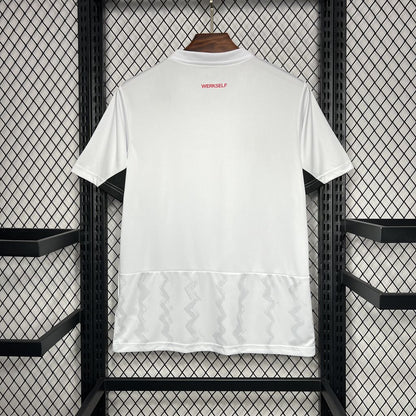 Camiseta Bayer 04 Leverkusen Visita 2024/25 Versión Fan