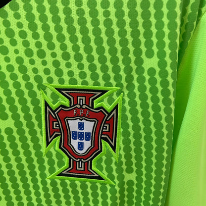 Camiseta Portugal Portero Verde 2025/26 Versión Fan