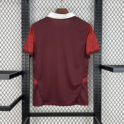 Camiseta Portugal Entrenamiento Rojo 2025 Versión Fan