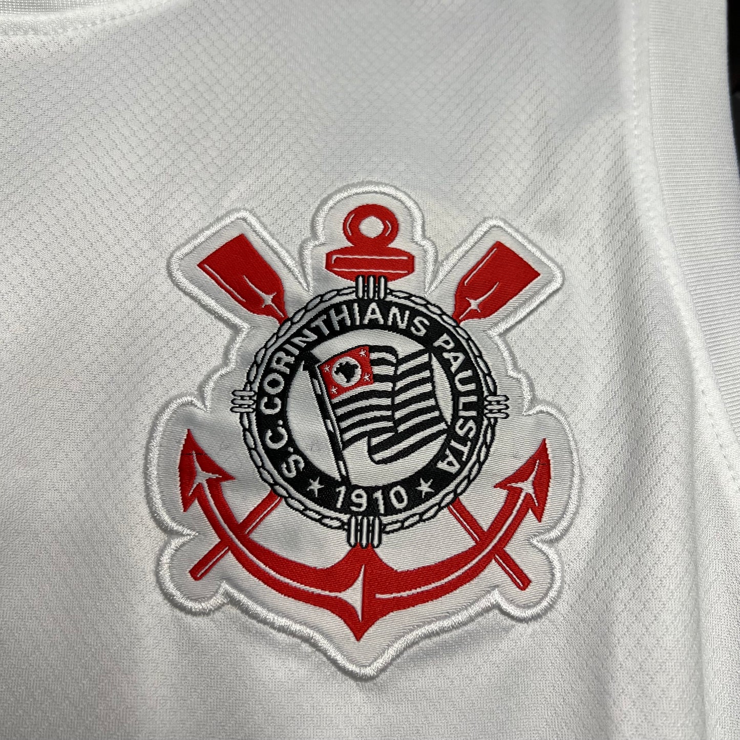 Camiseta Corinthians Local Sin Mangas Blanca 2024/25 Versión Fan