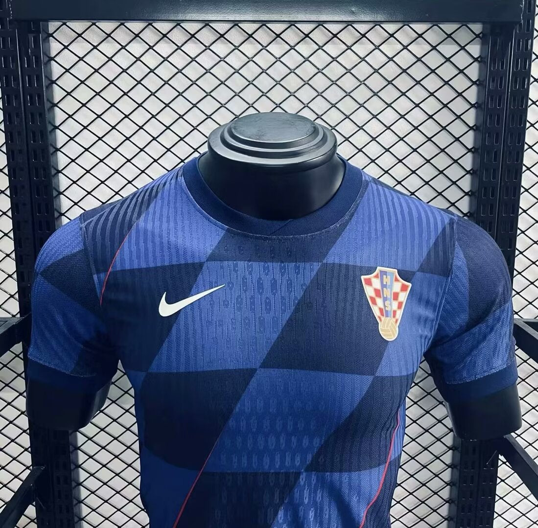 Camiseta Croacia Visita 2024 Versión Jugador