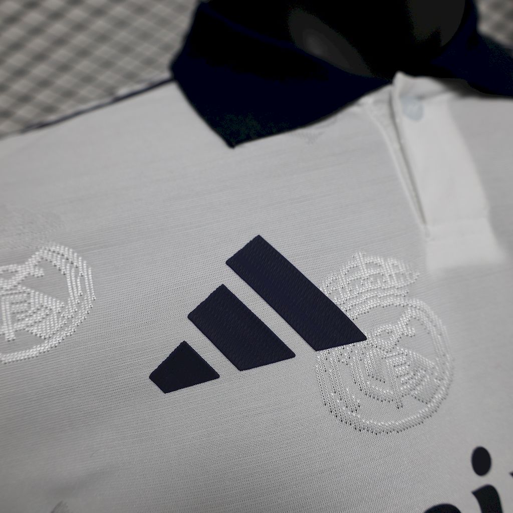 Camiseta Real Madrid Polo Blanco 2025/26 Versión Jugador