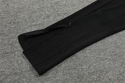 Buzo Completo AC Milán Negro Dorado