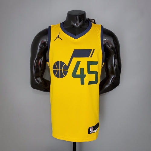 Camiseta Utah Jazz "Yellow Theme" Amarilla