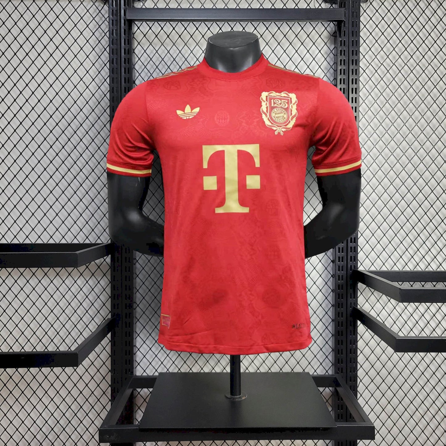 Camiseta Bayern Munich "125 Aniversario Red Color" 2024/25 Versión Jugador