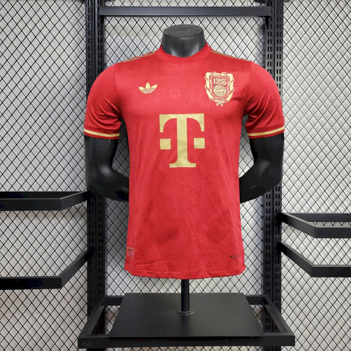 Camiseta Bayern Munich "125 Aniversario Red Color" 2024/25 Versión Jugador