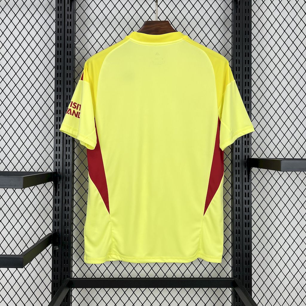 Camiseta Arsenal Portero Amarillo 2025/26 Versión Fan