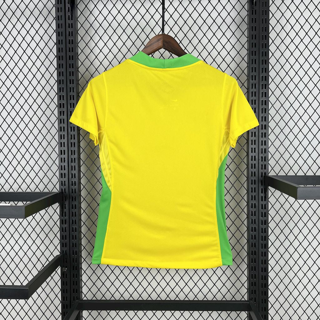 Camiseta Brasil Local 2025/26 Versión Mujer