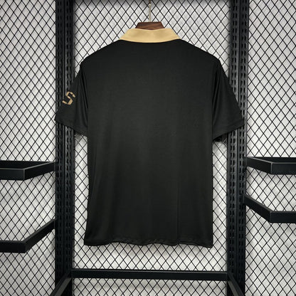 Camiseta FC Barcelona Polo Negro 2024/25 Versión Fan