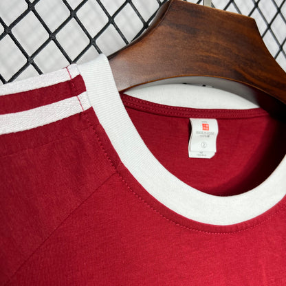 Camiseta España Edición Especial Retro Roja 2024 Versión Fan