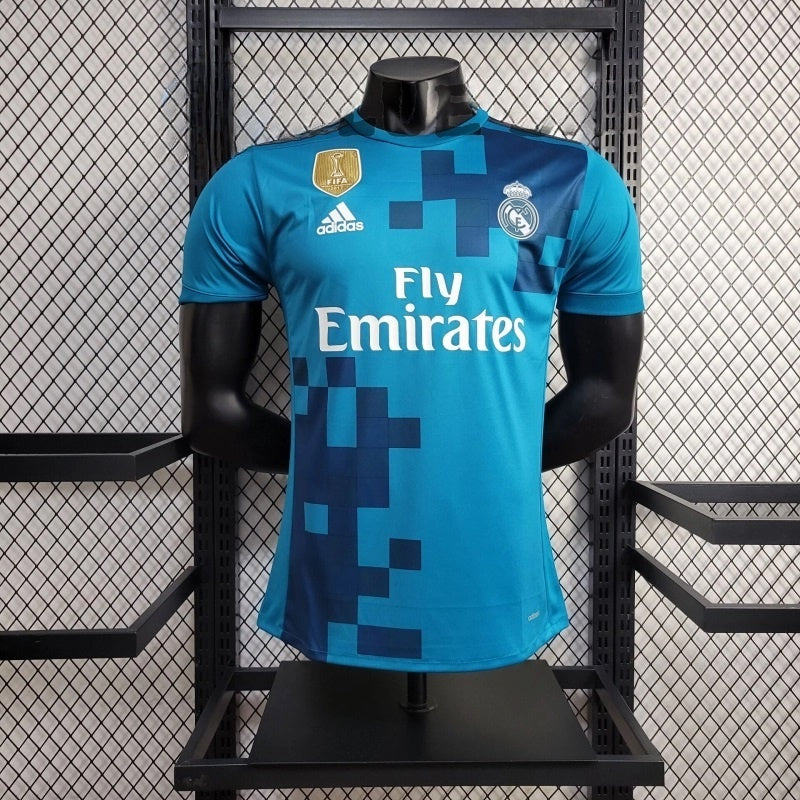 Camiseta Real Madrid Tercera Retro 2017/18 Versión Jugador