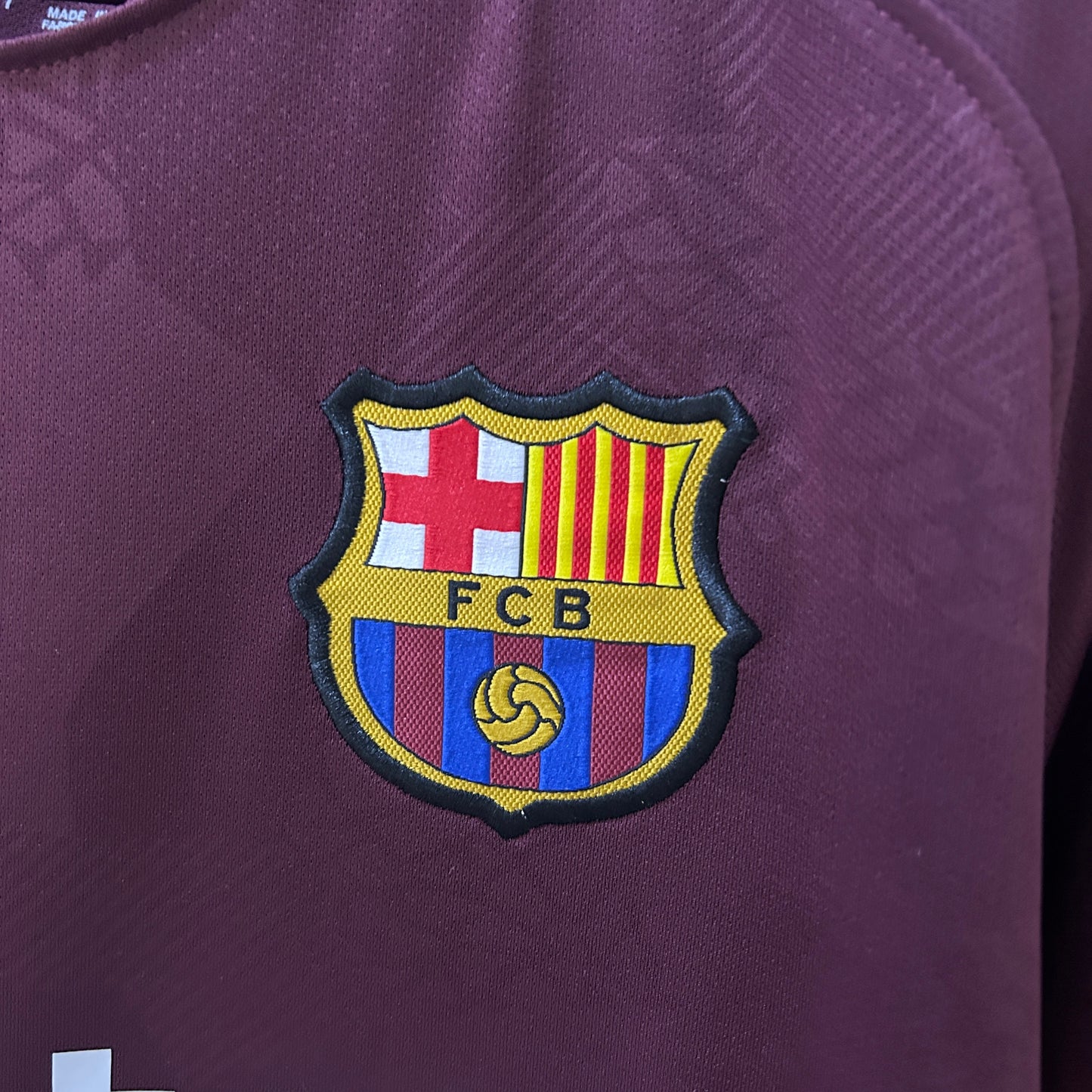 Camiseta Barcelona Tercera Retro 2017/18 Versión Fan