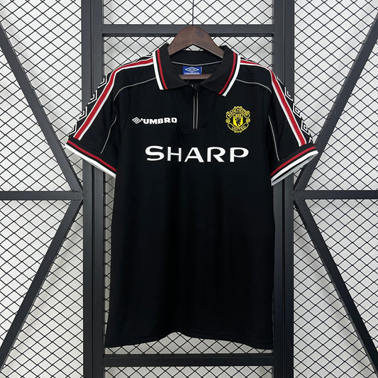 Camiseta Manchester United Visita Retro 1998/99 Versión Fan