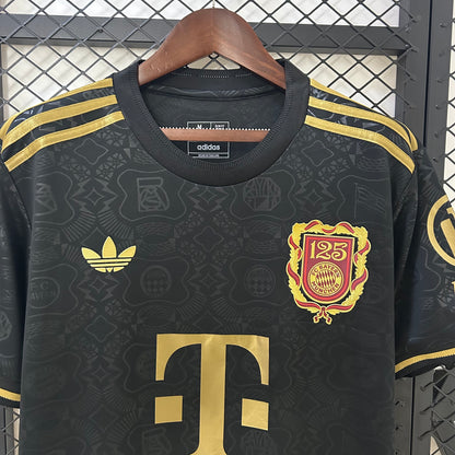 Camiseta Bayern Munich "125 Aniversario Black Color" 2024/25 Versión Fan