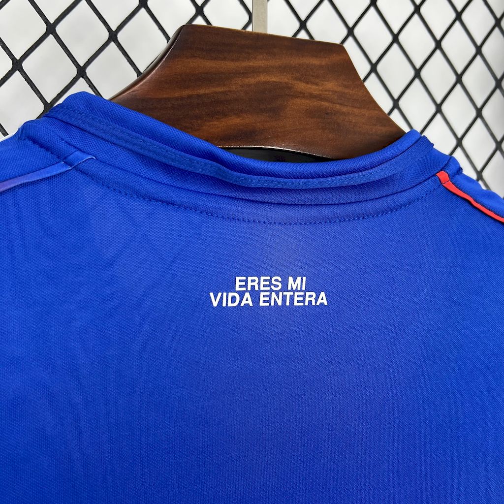 Camiseta Universidad de Chile Local 2025 Versión Fan