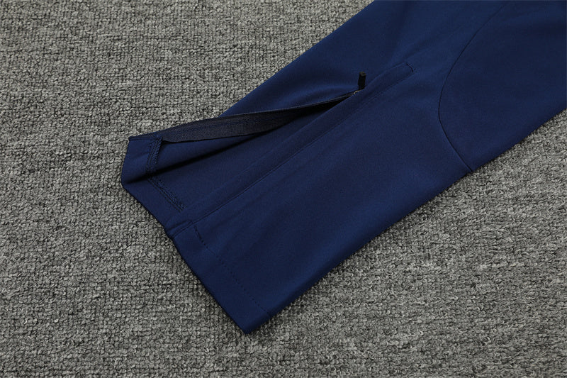 Buzo Completo Manchester United Azul Rojo