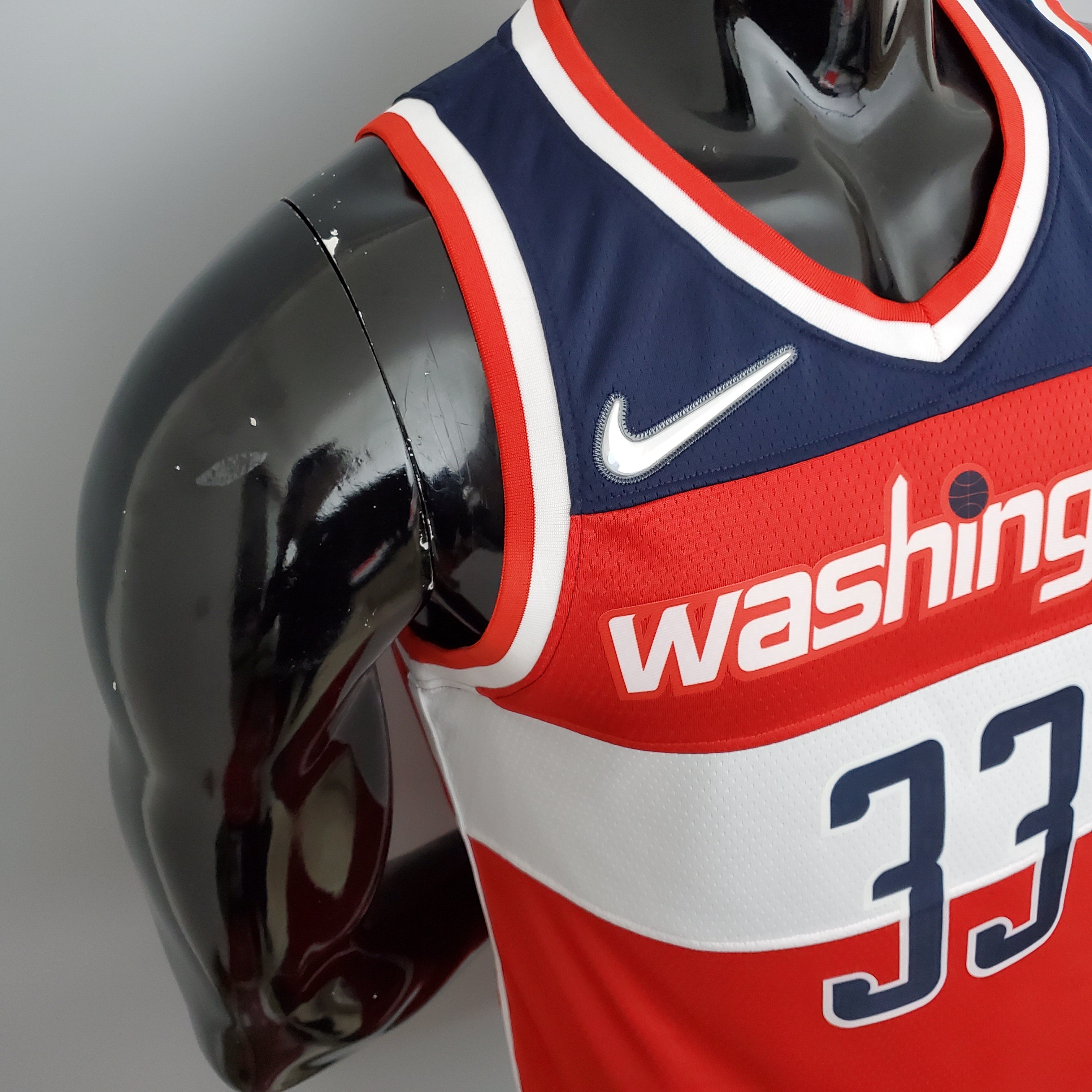 Washington Wizards Camiseta Azul Roja Clásica