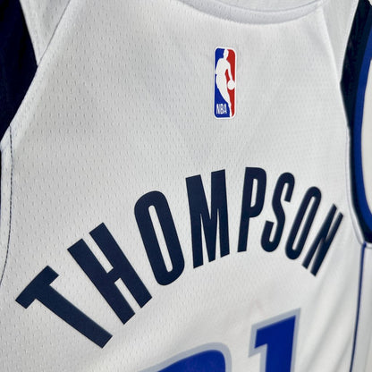 Camiseta Dallas Mavericks "Thompson" Blanca 2023/24
