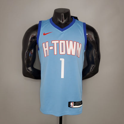 Camiseta Houston Rockets "H-Town" Celeste