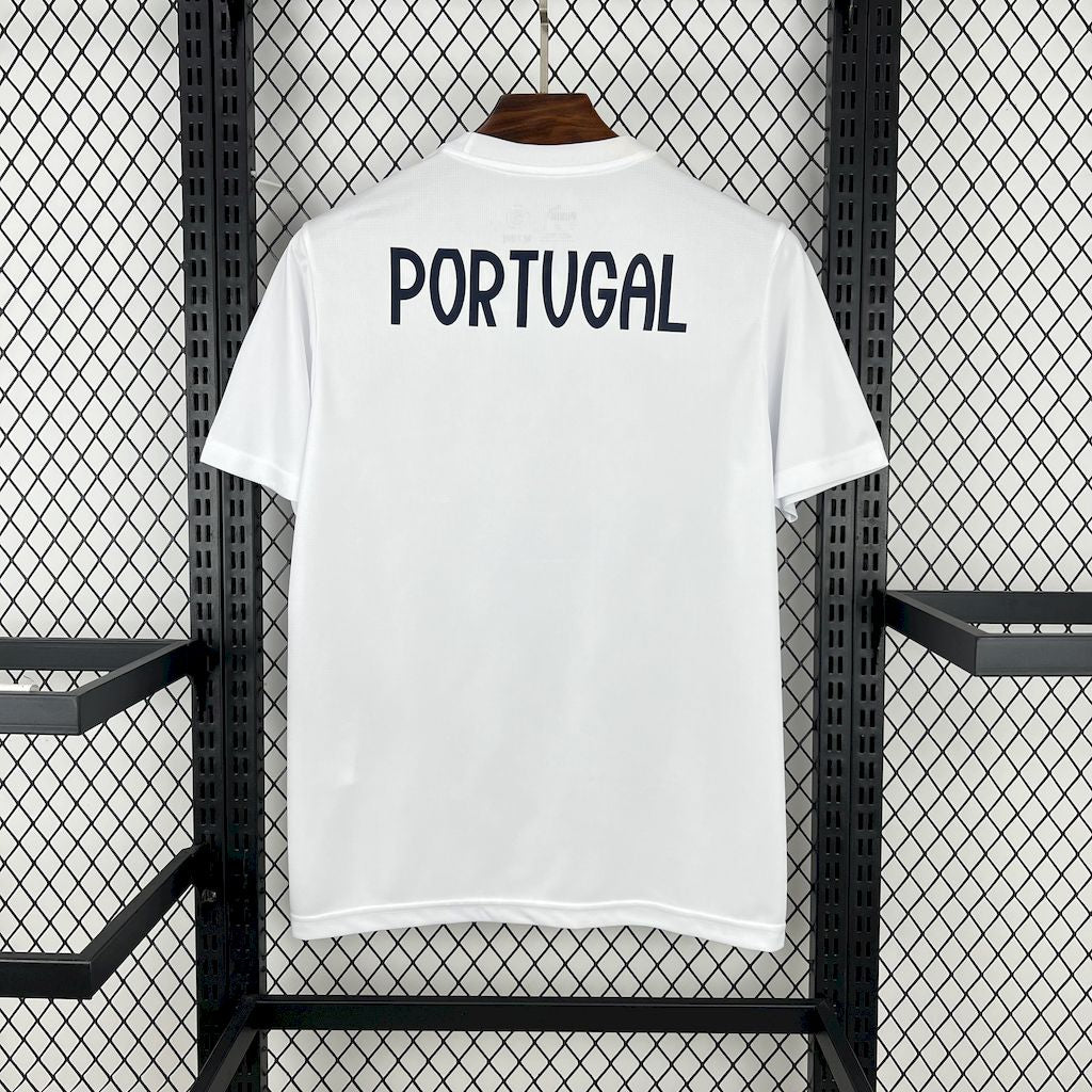 Camiseta Portugal Casual Blanco 2025/26 Versión Fan