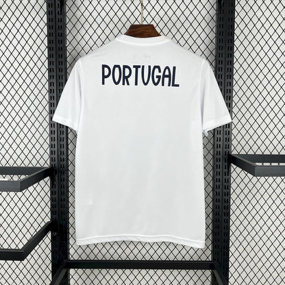 Camiseta Portugal Casual Blanco 2025/26 Versión Fan