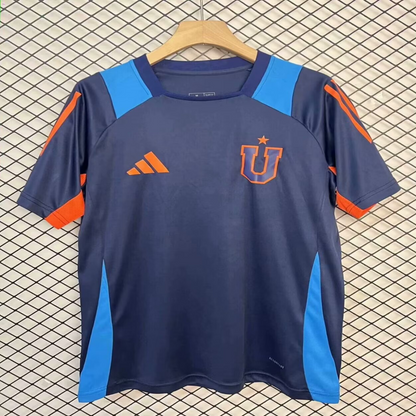 Camiseta Universidad de Chile Entrenamiento 2025 Versión Fan
