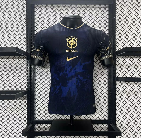 Camiseta Brasil "Edición Especial Azul" 2024 Versión Jugador
