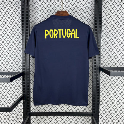 Camiseta Portugal Casual Azul 2025/26 Versión Fan