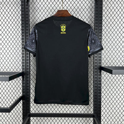 Camiseta Brasil "Edición Cristo Redentor Gris" 2024 Versión Fan