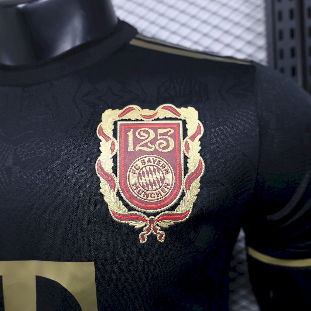 Camiseta Bayern Munich "125 Aniversario Black Color" 2024/25 Versión Jugador