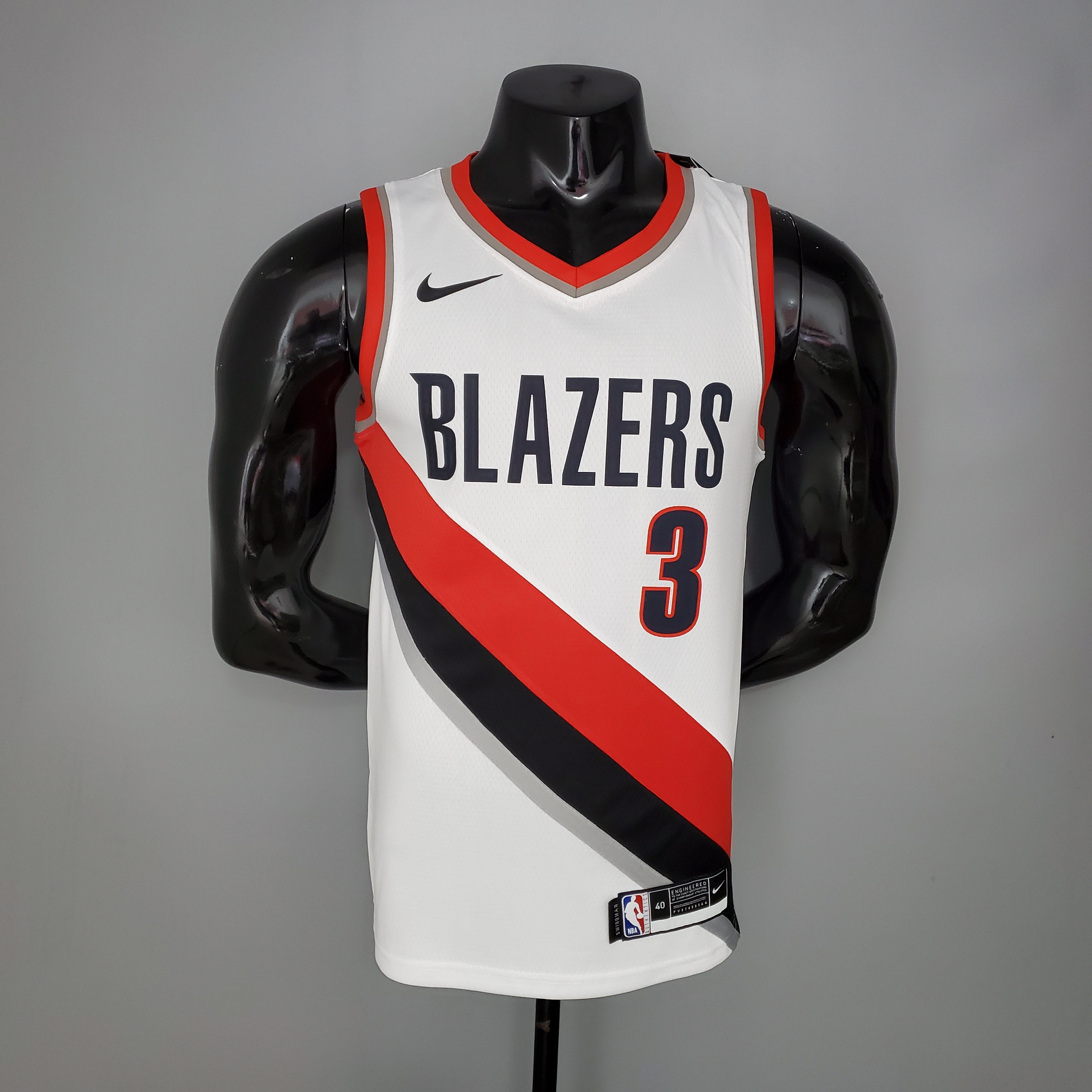 Portland Trail Blazers Camiseta Blanca Clásica