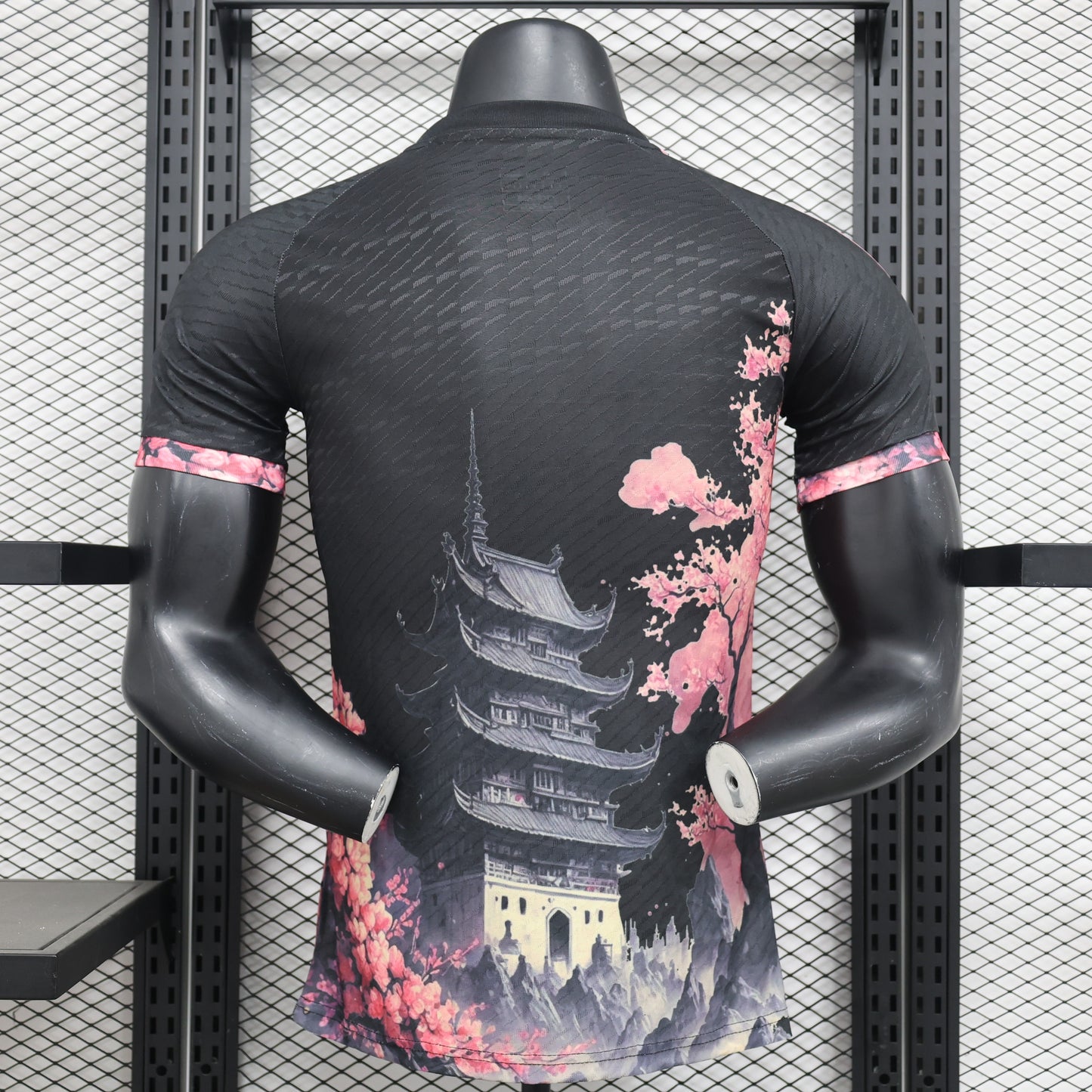 Camiseta Japón "Edición Especial Negra y Rosada" 2024 Versión Jugador