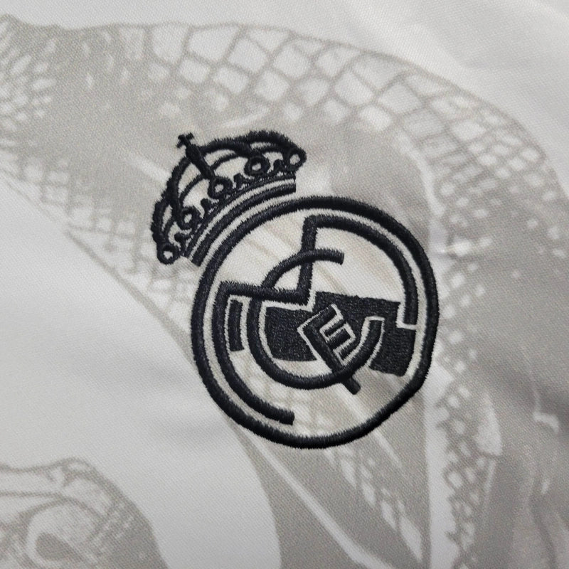 Camiseta Real Madrid "Especial Dragon Blanco" 2024/25 Versión Fan