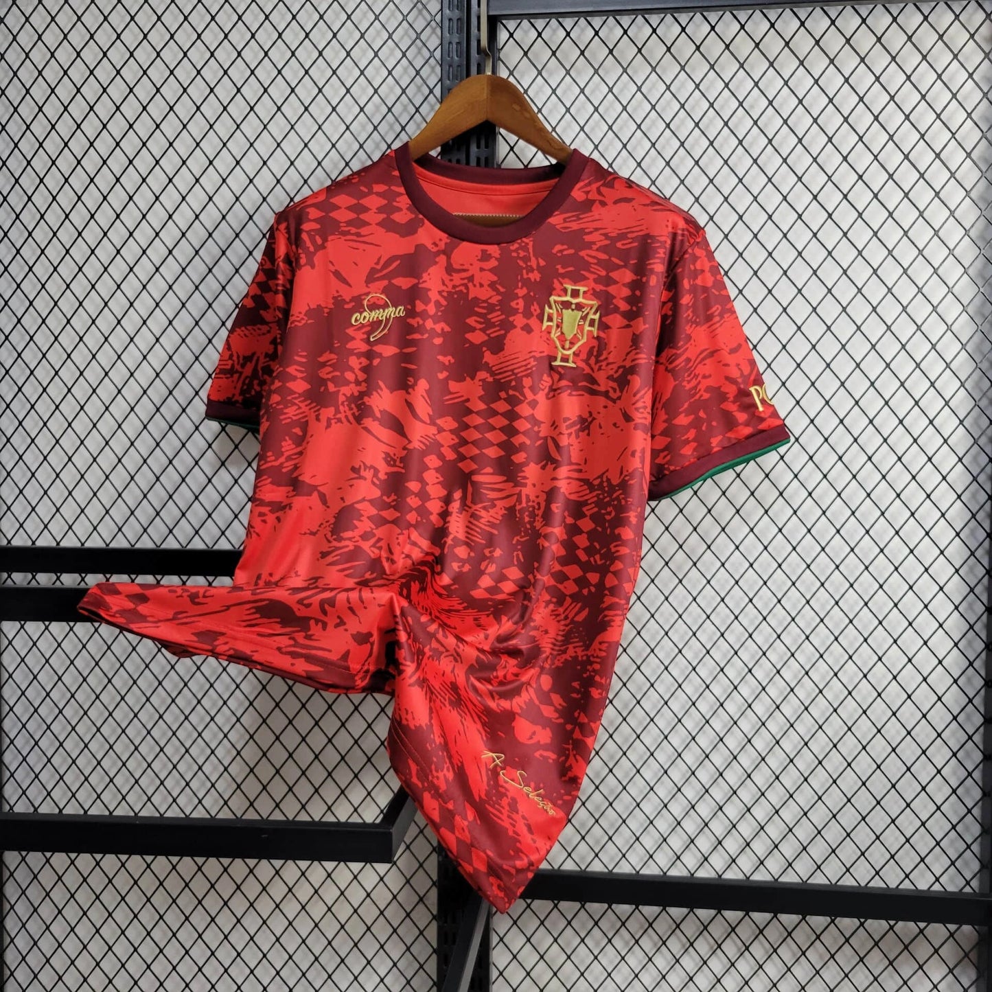 Camiseta Portugal Edición Especial "Comma" 2024 Versión Fan