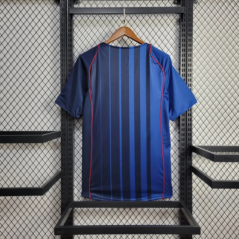 Camiseta FC Barcelona Local Visita 2004/05 Versión Fan