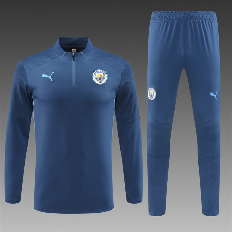 Buzo Completo Manchester City Azul Marino Celeste