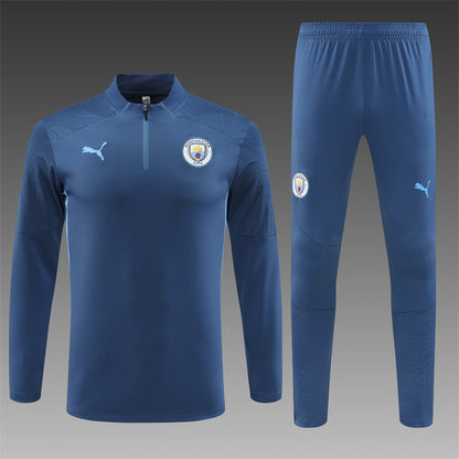 Buzo Completo Manchester City Azul Marino Celeste