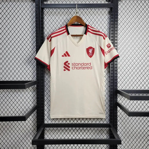 Camiseta Liverpool Visita 2025/26 Versión Fan