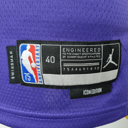 Camiseta LA Lakers Clásica Morada Jordan 2022/23 Versión Fan