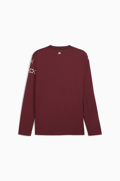 Camiseta Manchester City Tercera Manga Larga 2024/25 Versión Fan