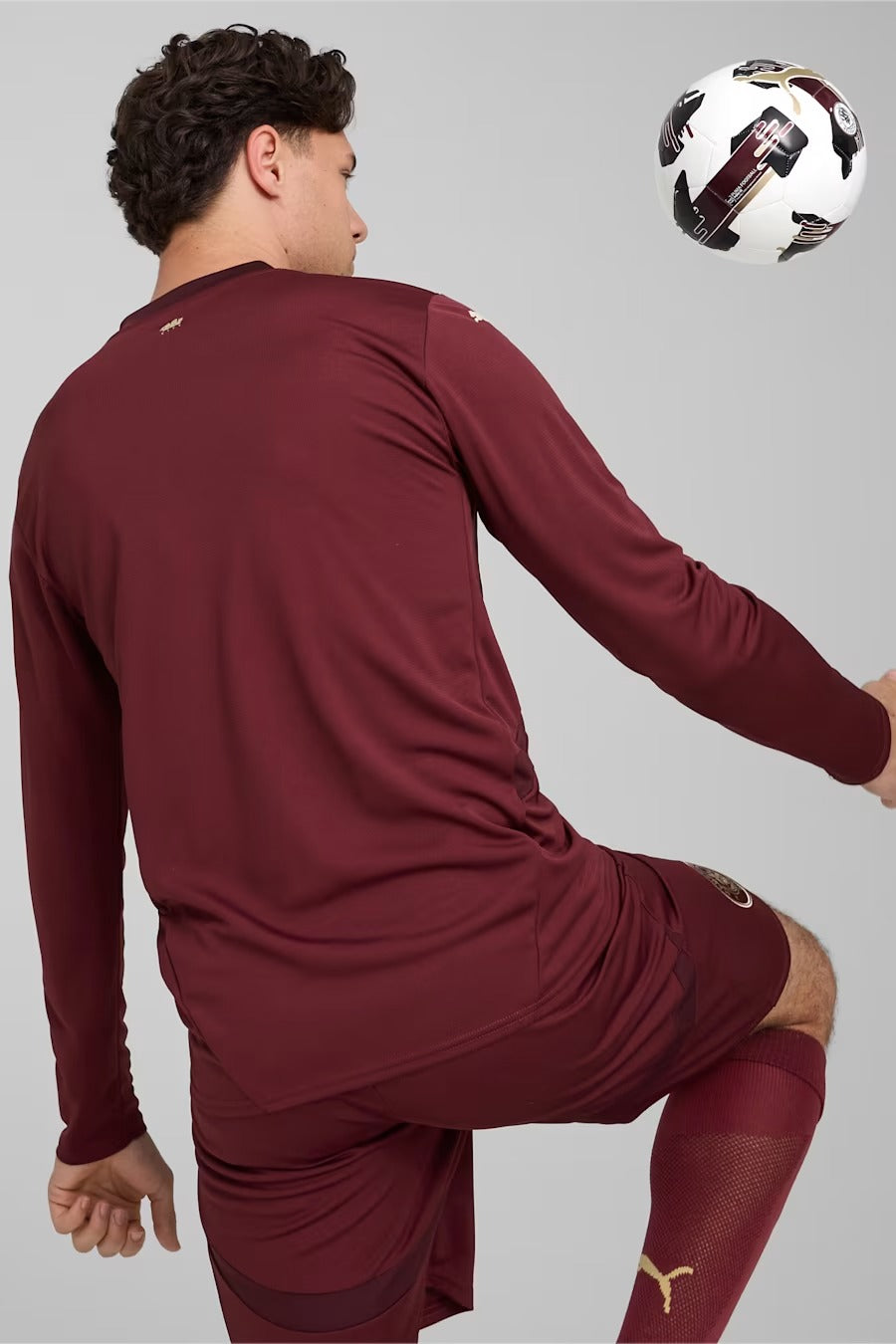 Camiseta Manchester City Tercera Manga Larga 2024/25 Versión Fan